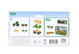 BRIO World - Traktor mit Holz-Anhänger