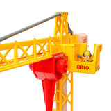 BRIO World - Großer Baukran mit Licht
