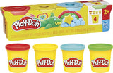Play-Doh Classic 4er Pack 4 Dosen à 85 g, klassische Farben, ab 2 Jahren