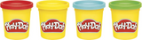 Play-Doh Classic 4er Pack 4 Dosen à 85 g, klassische Farben, ab 2 Jahren