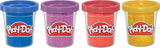 Play-Doh 4er Pack Metallic 4 Dosen Knete à 85 g, Metallic- Effekt, ab 2 Jahren