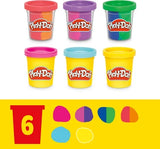 Play-Doh Wilder Friseur 6 Dosen Knete