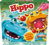 Hippo Flipp, d ab 4 Jahren, 2-4 Spieler, das grosse Murmelmampfen