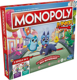 Monopoly Junior 2 in 1, d ab 4 Jahren, 2-6 Spieler, doppelseitiger Spielplan