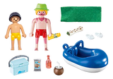 Playmobil 70112 Badegast mit Schwimmreifen