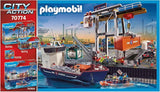 PLAYMOBIL City Action 70774 Containerfertigung, Ab 4 Jahren
