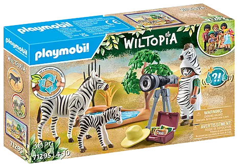 Playmobil 71295 WILTOPIA - Unterwegs mit der Tierfotografin