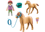Playmobil 71498 Kind mit Pony und Fohlen