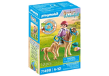 Playmobil 71498 Kind mit Pony und Fohlen