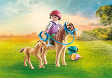 Playmobil 71498 Kind mit Pony und Fohlen