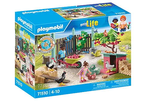 Playmobil 71510 Kleine Hühnerfarm im Tiny Haus Garten