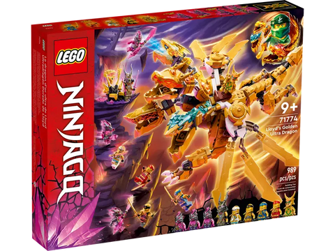 Lego Ninjago 71774 Lloyds Ultragolddrache