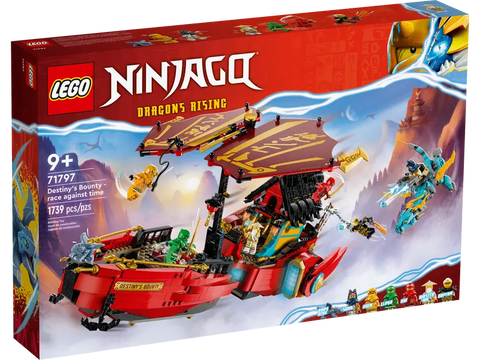 Lego Ninjago 71797 Ninja-Flugsegler im Wettlauf mit der Zeit