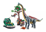Playmobil 71819 Brachiosaurus-Begegnung mit Luftkissenboot