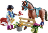PLAYMOBIL 70294 Geschenkset Reiterhof, ab 4 Jahren