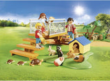 PLAYMOBIL Family Fun 70342 Erlebnis-Streichelzoo, Ab 4 Jahren