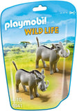 PLAYMOBIL Wild Life 6941 Warzenschweine, Ab 4 Jahren