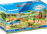 PLAYMOBIL Family Fun 70342 Erlebnis-Streichelzoo, Ab 4 Jahren
