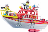 PLAYMOBIL Action Heroes 71598 Feuerlöschboot ab 4 Jahren