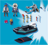 PLAYMOBIL City Action 70782 Polizei-Jetpack: Festnahme des Kunsträubers, Schwimmfähig, ab 5 Jahren