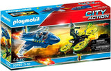 PLAYMOBIL City Action 70780 Polizei-Jet: Drohnen-Verfolgung, ab 5 Jahren