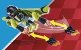 PLAYMOBIL Air Stuntshow 70834 Servicestation mit Kran, Spielzeug-Werkstatt für Flugzeuge, ab 5 Jahren
