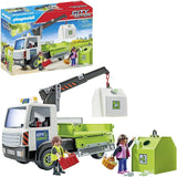 PLAYMOBIL City Action 71431 Altglas-LKW mit Container, ab 4 Jahren
