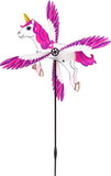 Windspiel Paddle Spinner Pegasus Höhe 120 cm, Breite 53 cm, wetterfest und lichtbeständig