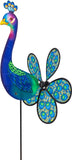 Windspiel Spin Critter Peacock Höhe 65 cm, Breite 32 cm, wetterfest und lichtbeständig