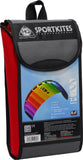 Drachen Symphony 1.8 Rainbow 180x60 cm, 2x25 m Schnur auf Winder, ab 12 Jahren