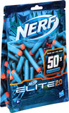 Nerf Elite 2.0 50er Pack Nachfüllpack, 50 Darts, ab 8 Jahren