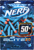 Nerf Elite 2.0 50er Pack Nachfüllpack, 50 Darts, ab 8 Jahren