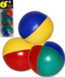 Jonglierball Beach 3-er Set im Beutel, ø 66, 130 g, 3-farbig bunt