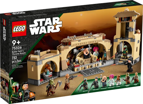 Lego Star Wars 75326 Boba Fetts Thronsaal