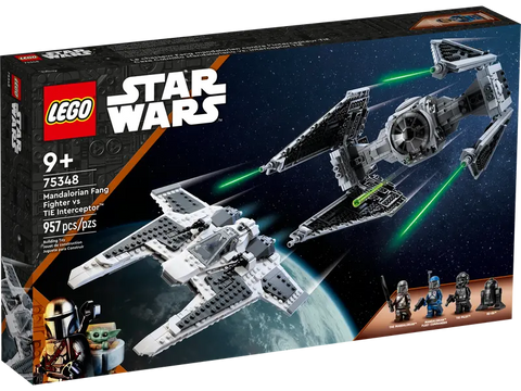 Lego Star Wars 75348 Mandalorianischer Fang Fighter vs. TIE Interceptor™