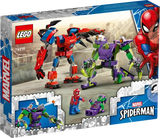 Lego Super Heroes 76219 Spider-Mans und Green Goblins Mech-Duell