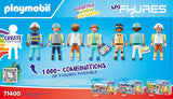 PLAYMOBIL My Figures 71400 Rescue, City Action für Kinder ab 5 Jahren