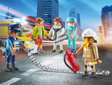 PLAYMOBIL My Figures 71400 Rescue, City Action für Kinder ab 5 Jahren