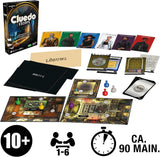 Hasbro Gaming Cluedo Escape Erpressung im Midnight Hotel, einmalig lösbares Escape-Room-Spiel für 1 − 6 Spieler