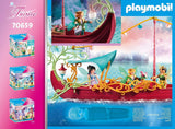 PLAYMOBIL Fairies 70659 Romantisches Feenboot, Ab 4 Jahren
