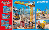 PLAYMOBIL City Action 70742 Baustelle mit Kipplaster, Ab 4 Jahren