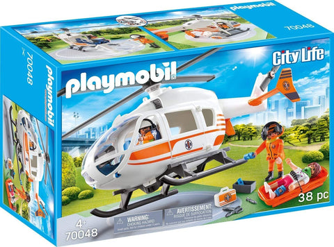 PLAYMOBIL City Life 70048 Rettungshelikopter