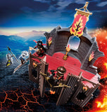 PLAYMOBIL Novelmore 70539 Burnham Raiders Feuerruine, für Kinder von 4-10 Jahren