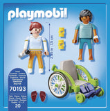 PLAYMOBIL City Life 70193 Patient im Rollstuhl, Ab 4 Jahren