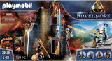 PLAYMOBIL Novelmore 70539 Burnham Raiders Feuerruine, für Kinder von 4-10 Jahren