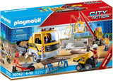 PLAYMOBIL City Action 70742 Baustelle mit Kipplaster, Ab 4 Jahren
