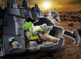 PLAYMOBIL Dino Rise 70623 Dino Rock, Mit Licht-, Sound- und Vibrationseffekt, Ab 5 Jahren