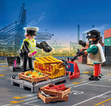 Playmobil 70775 City Action Cargo Customs Check