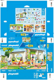 PLAYMOBIL MyLife 71601 Kita 'Regenbogen' für Kinder ab 4 Jahren
