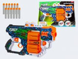 Foam Strike X Pistole Dual Mag + 12 Pfeile